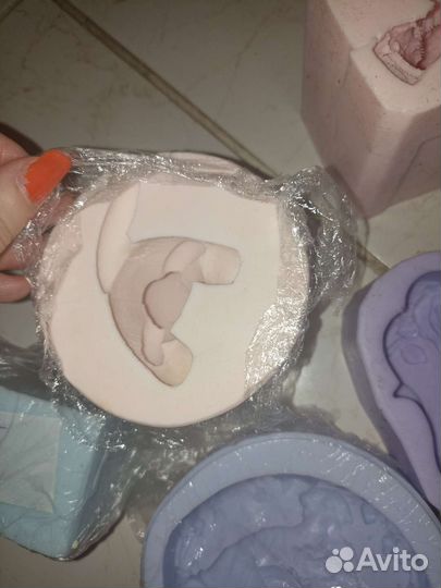 Силиконовые формы для мыла, гипса, лепки и свечей