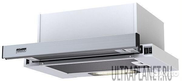 Встраиваемая вытяжка Krona Kamilla 450 Inox 1 мотор Новая