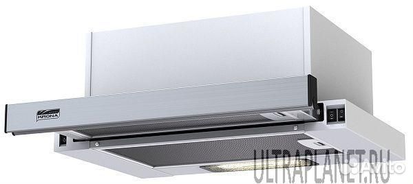 Встраиваемая вытяжка Krona Kamilla 450 Inox 1 мотор Новая
