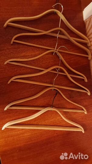 Вешалки-плечики деревянные, ретро