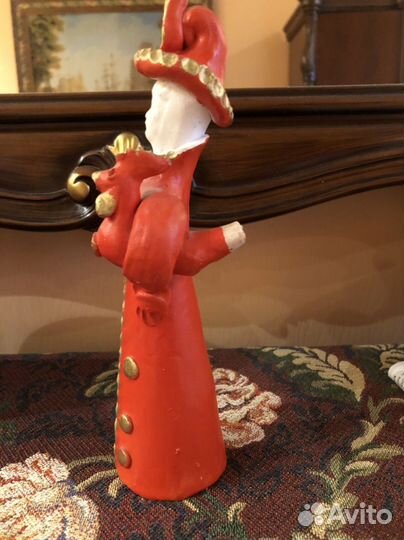 Абашевская игрушка свистулька Дама 1990-е