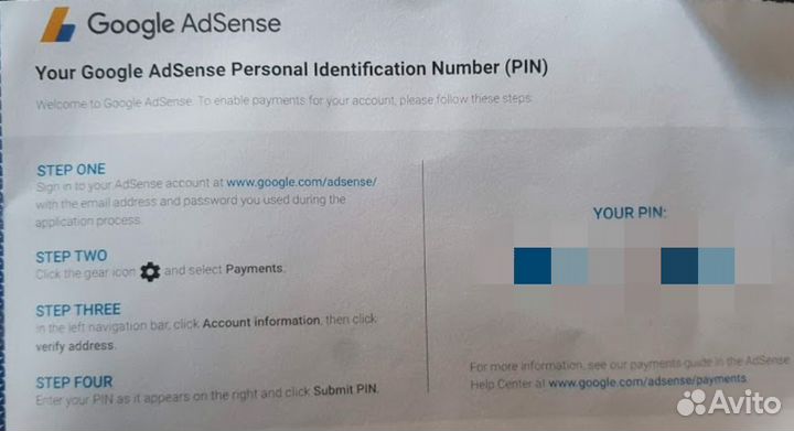 Аккаунт adsense, Монетизация YouTube