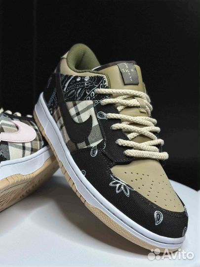 Кроссовки Travis Scott x Nike Dunk SB Low Cactus Jack