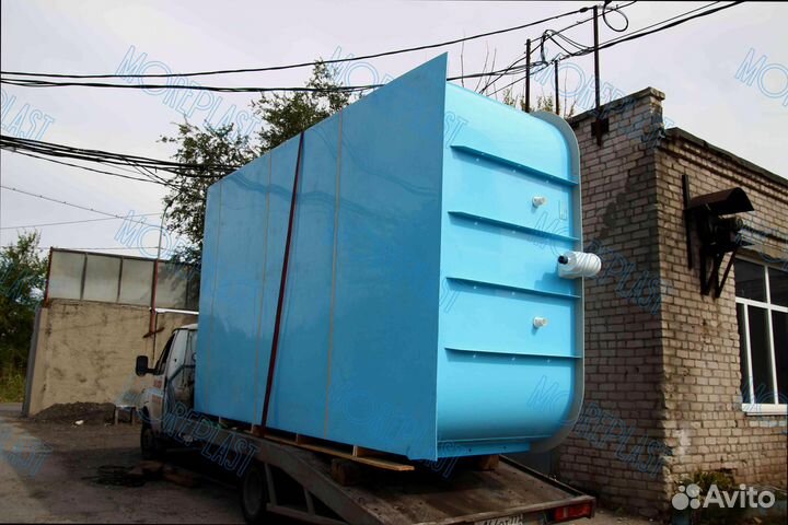 Пластиковый бассейн прямоугольный от производителя