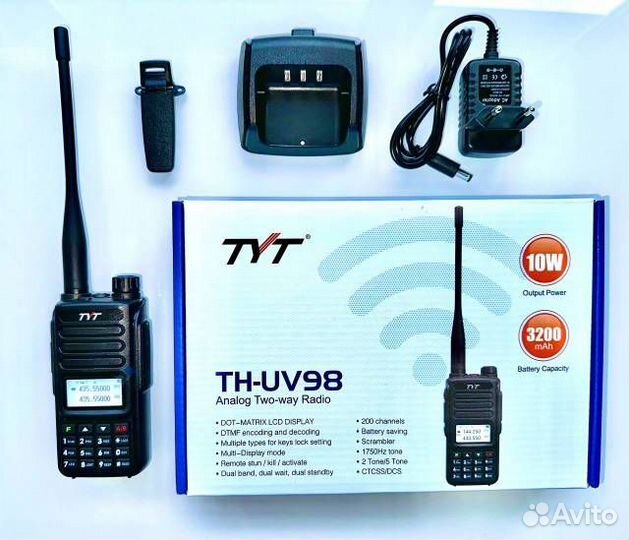 Новая рация TYT TH-UV98
