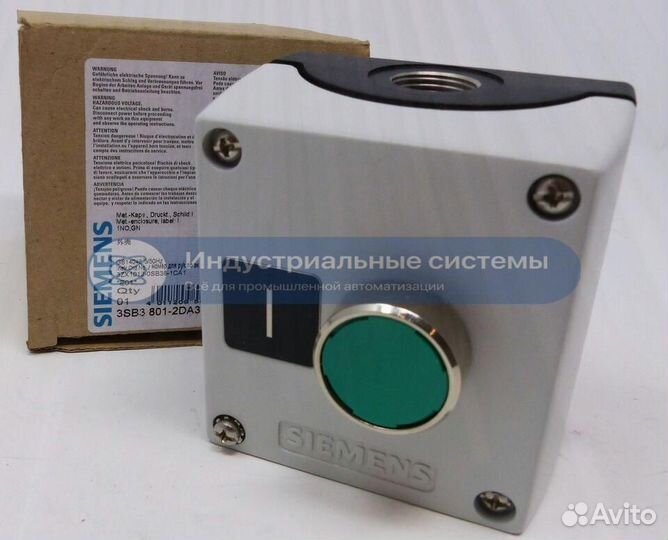 Корпус для командного устройства Siemens 3SB3 801