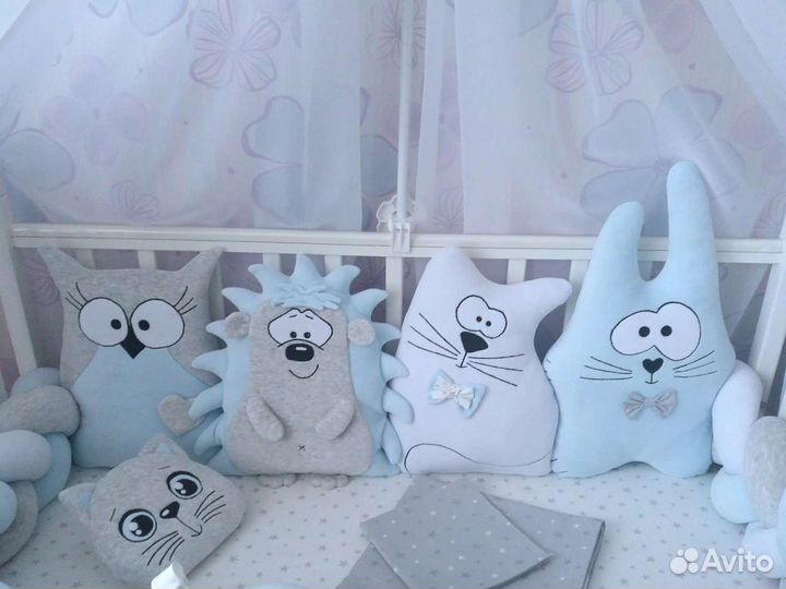 Бортики в кроватку