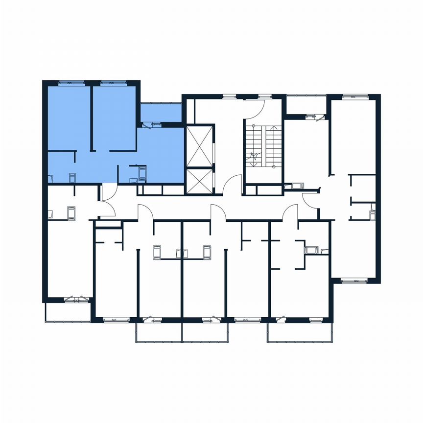 2-к. квартира, 49,9 м², 12/12 эт.
