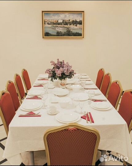 Прокат стульев столов посуды