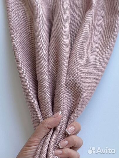 Шторы готовые рогожка