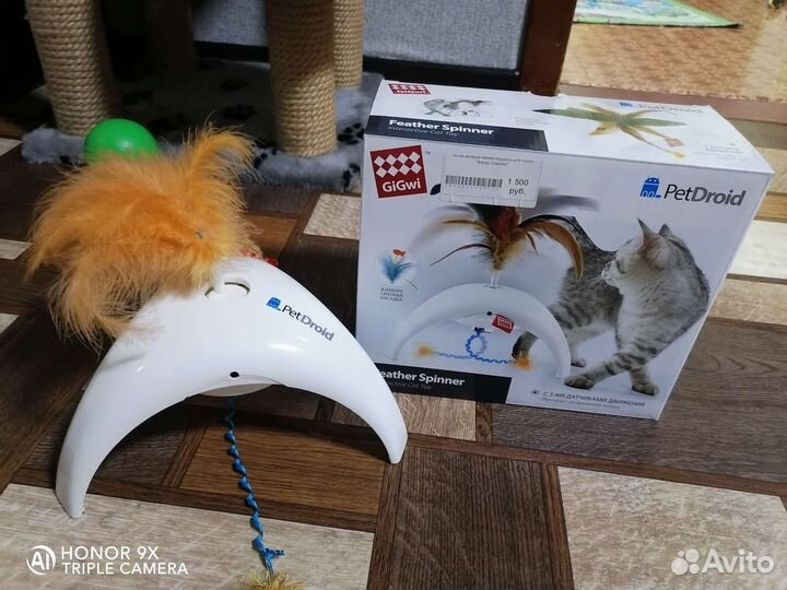 Интерактивные игрушки для кошек