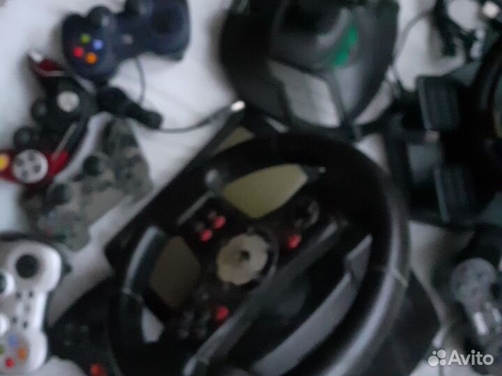 Logitech руль,геймпад,сверхточный джостик