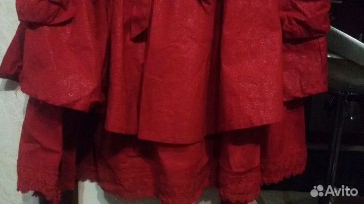 Красный сарафан новый