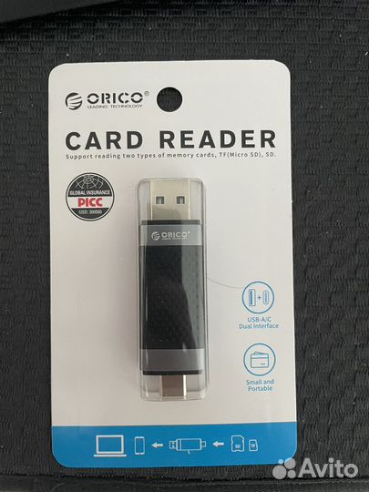 Картридер usb type C