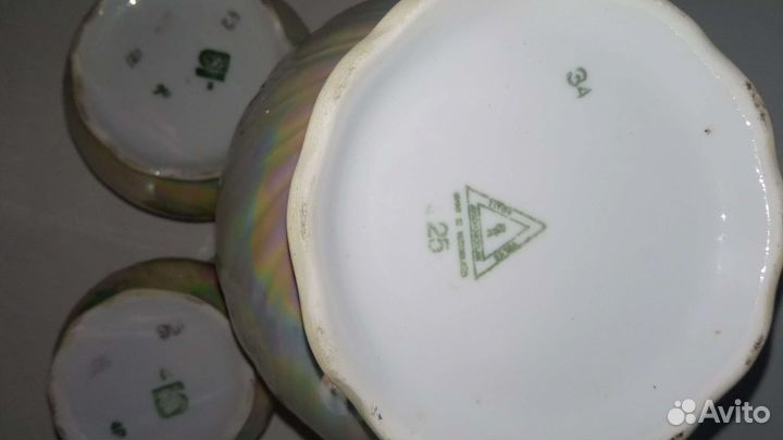 Чайник и сахарница, молочник