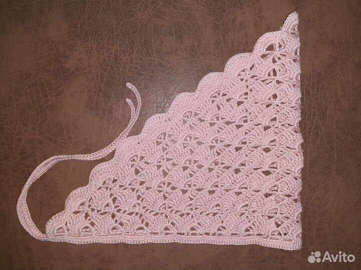 Вязаная косынка летняя