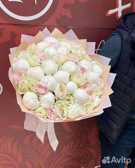 Пионы Букет