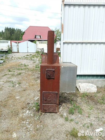 Печь для бани с баком