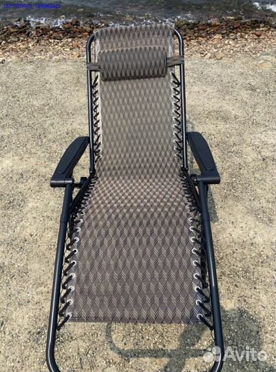 Кресло шезлонг раскладное (Арт.18416)
