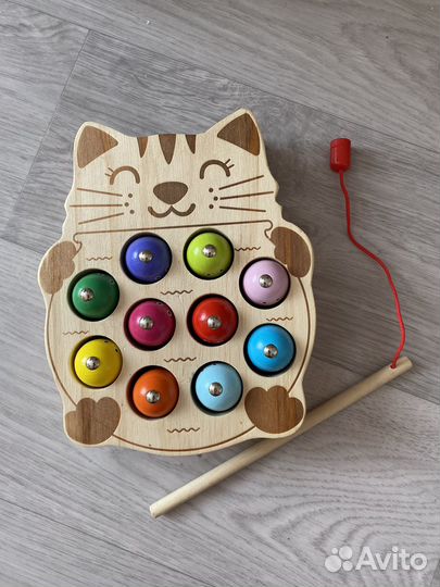 Магнитная рыбалка котик