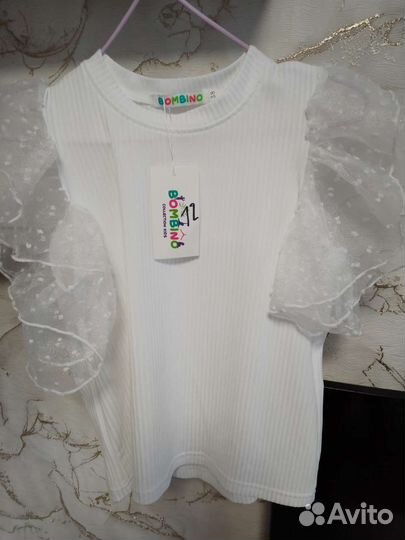Блузка для девочки 128, 134