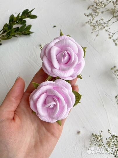 Резинки для волос с цветами на праздник