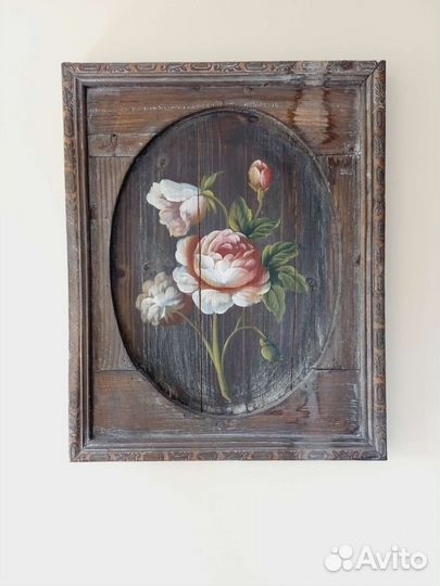 Картина на старинных досках