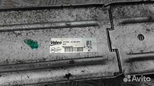 Радиатор интеркуллера citroen C5 1 (LEA04KC01)