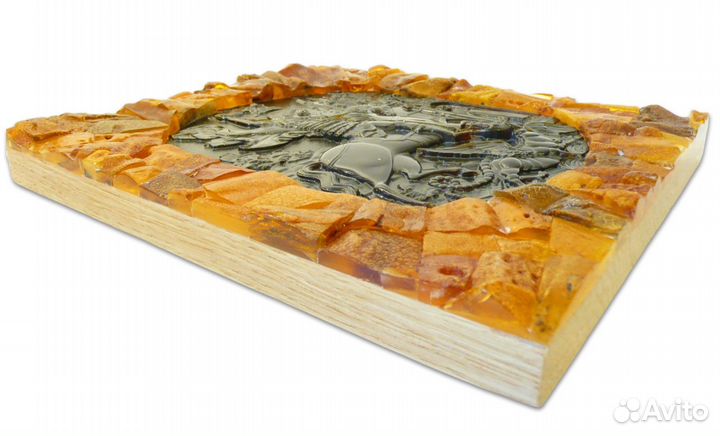 Икона из янтаря Георгий Победоносец Array