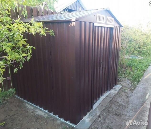 Сарай металлический