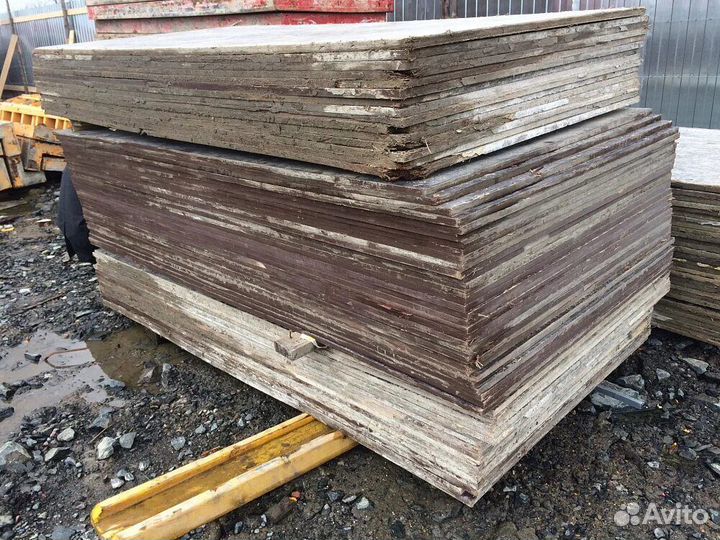 Фанера ламинированная 18мм