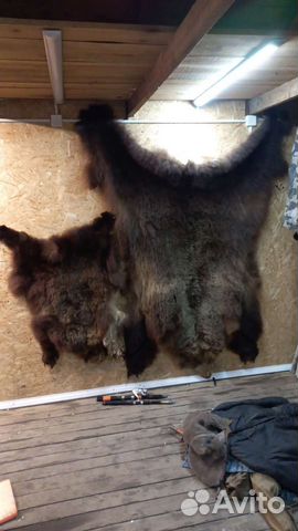 Шкура медведя имитация