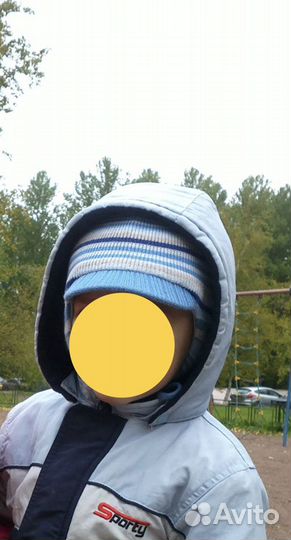 Шапки 46-48 на мальчика, краги