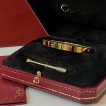 Браслет Cartier love золото