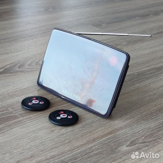 Табло отображения вызова на русском, кнопка вызова