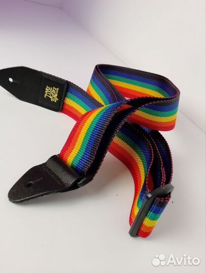 Новый ремень для гитары ernie ball радуга