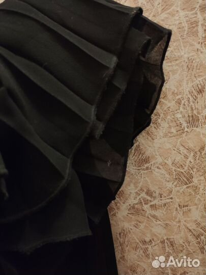 Юбка черная длинная