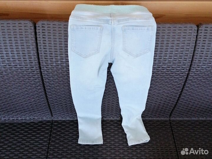 Джинсы 116 для девочки
