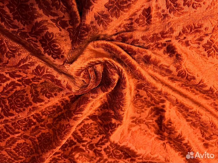 Винтажные бархатные шторы