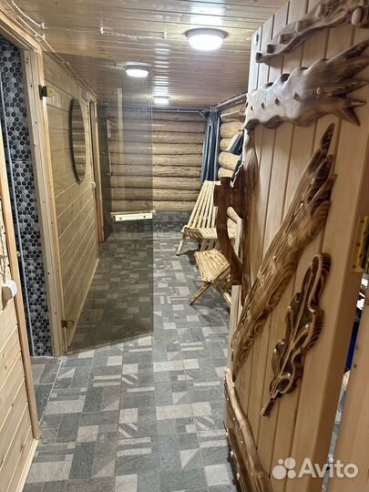 Русская баня на дровах