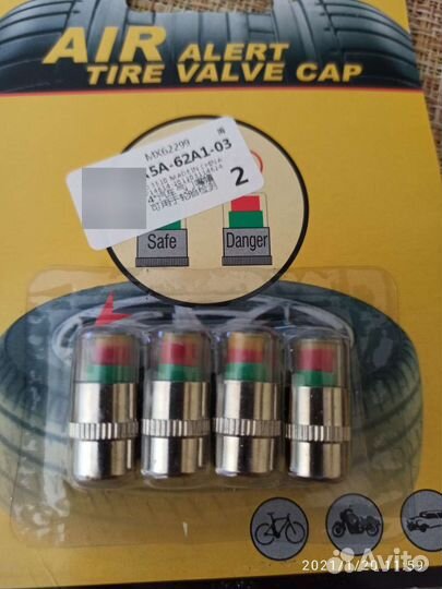 Колпачки для колес с контролем давления