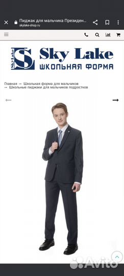 Пиджак скай лайк (Президент)