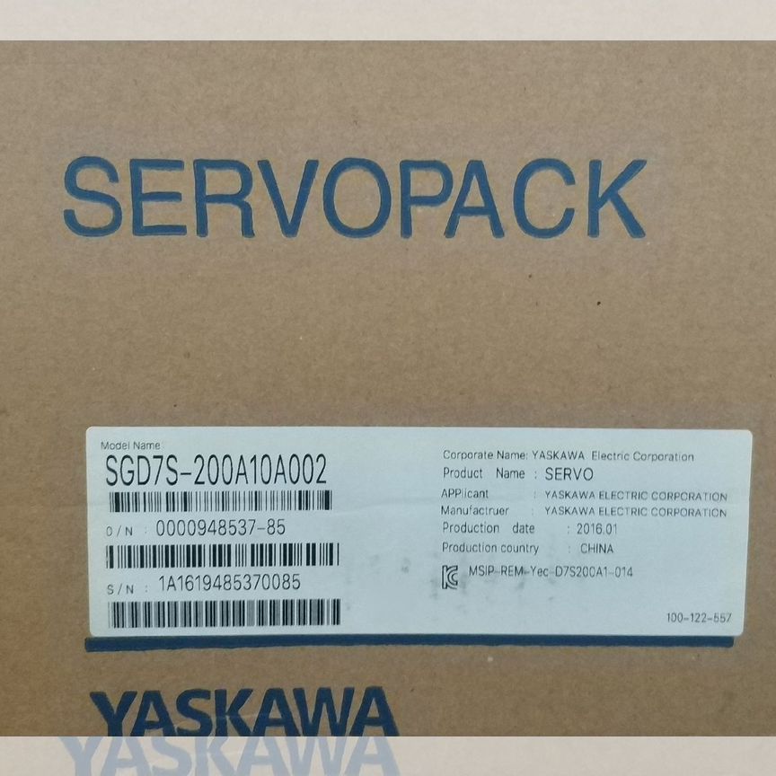 [SGD7S-200A10A002] Сервоусилитель Yaskawa Sgd7s-200a10a002