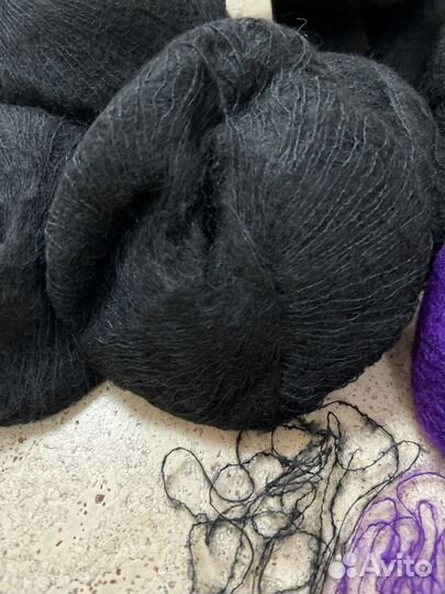 Пряжа кид мохер (сток) италия