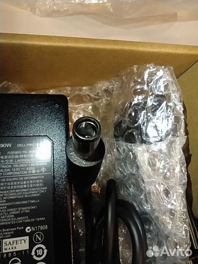 Зарядка для ноутбука Dell 19.5V 4.62A (90W) 7.4x5