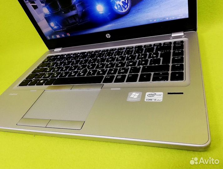 HP Ноутбук бу Windows 7 4 ядра i5 экран 14 Ssd