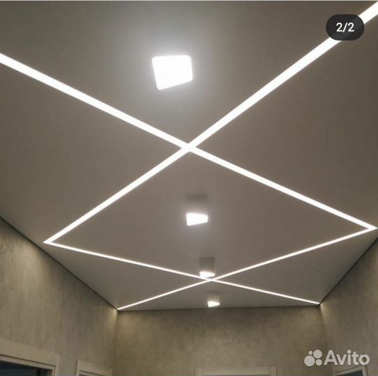 Натяжные потолки