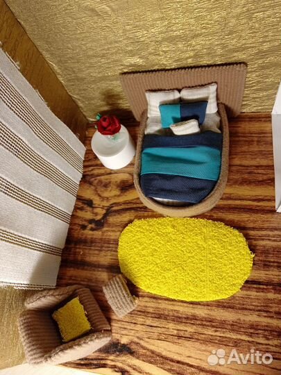 Кукольная комната ручной работы