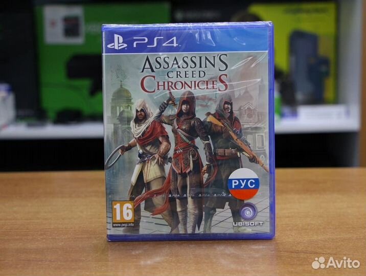 Assassins Creed Chronicles: Трилогия PS4 рус суб