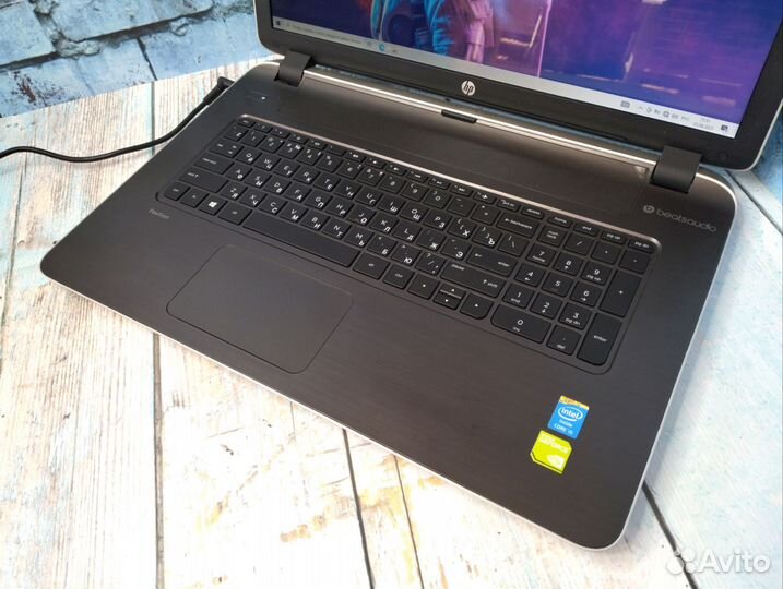 Мощный HP Pavilion 17 на i5-4210u/ GT 840m/ RAM 8